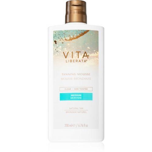 Vita Liberata Tanning Mousse Clear samoopalovací pěna na tělo odstín Medium 200 ml