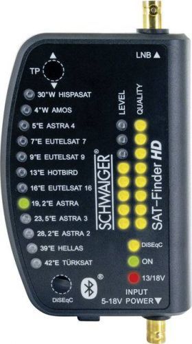 Vyhledávač satelitního signálu Schwaiger Satfinder HD