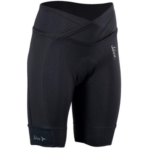 Kraťasy Silvini Tinella WP1009- dámské, elastické, s vložkou, černé - velikost S