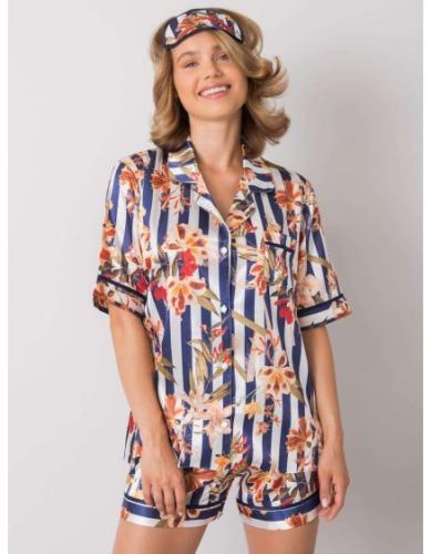 Dámské pyžamo vzorované ONIA námořnicky modré a bílé