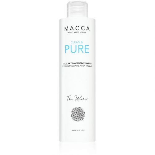 Macca Clean & Pure micelární voda pro všechny typy pleti 200 ml