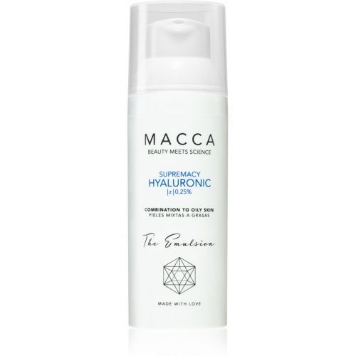 Macca Supremacy Hyaluronic hydratační emulze s kyselinou hyaluronovu 50 ml