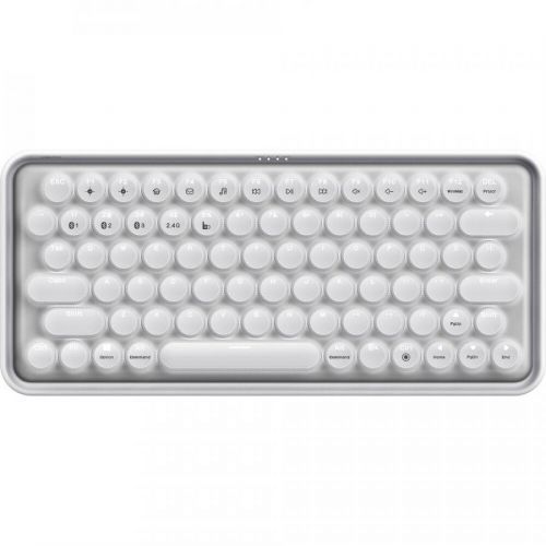 Rapoo Ralemo Pre 5 Multimode bezdrátová klávesnice bílá