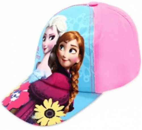 Dětská růžová čepice Frozen, 54 cm
