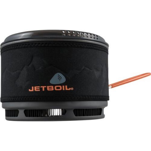 Jetboil 1.5L CERAMIC FLUXRING® COOK POT Outdoorový hrnec, Černá,Oranžová, velikost UNI