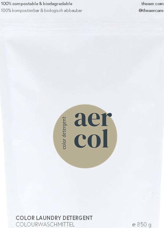 Prášek na praní barevného prádla aer aercol, 850 g