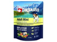 ONTARIO Adult Mini Fish & Rice 0,75kg