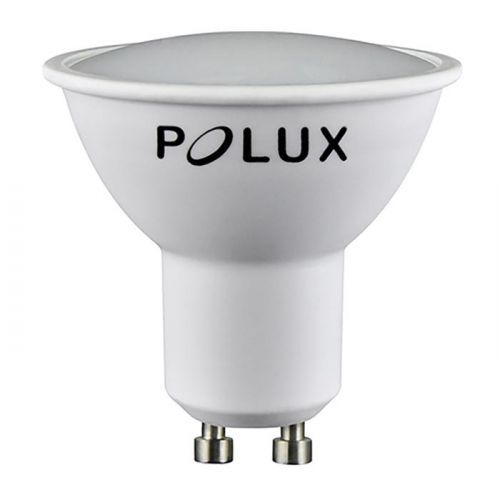LED žárovka LED GU10 3,5W = 26W 250lm 6400K Studená bílá 105° POLUX