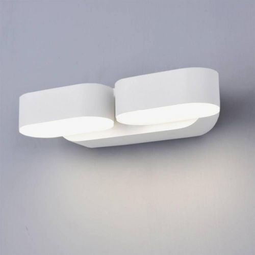 Optonica LED Wall Light Epistar 2x6W White Body Rotatable 12W Teplá bílá 7481