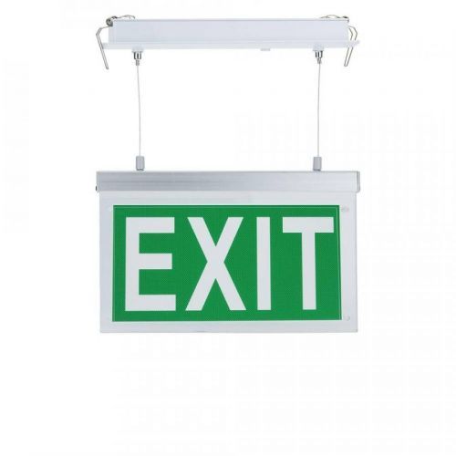 Optonica LED Hanging Emergency Exit Light 3 Hours Duration se PVC Legend 2w Teplá bílá 7205