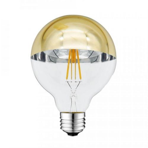 Optonica LED Bulb G95 E27 Galf Golden Glass 4W Teplá bílá