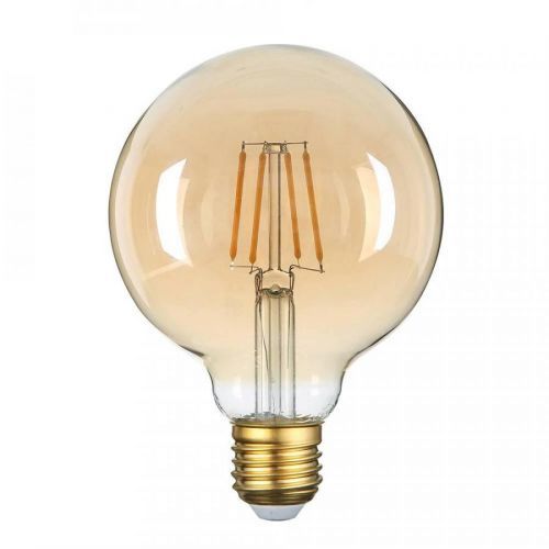Optonica LED Bulb E27 G95 Golden Glass 4W Teplá bílá