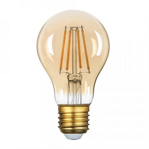Optonica LED Bulb E27 A60 Golden Glass 8W Teplá bílá