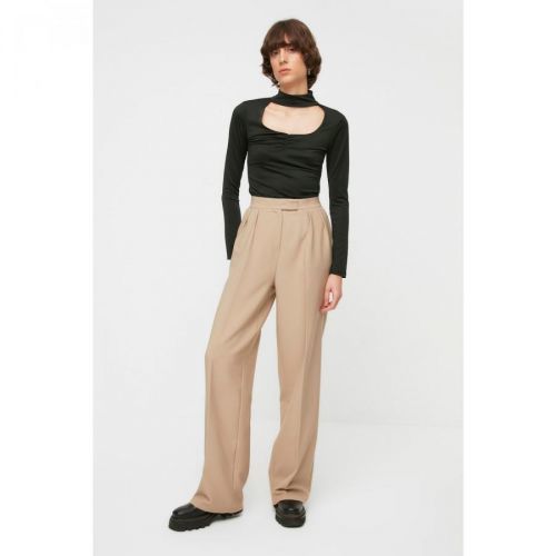 Trendyol Mink Straight Trousers