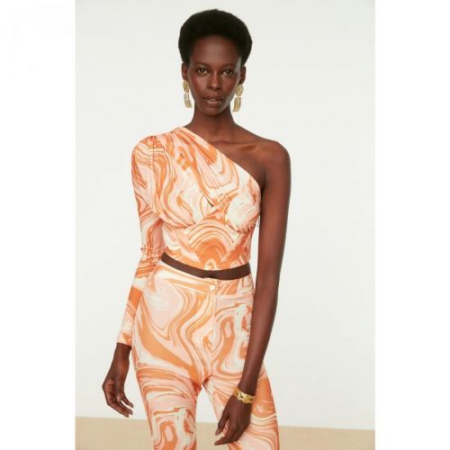 Dámský top Trendyol Single sleeve