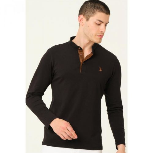 V4009 DEWBERRY MEN'S SWEATSHIRT-BLACK