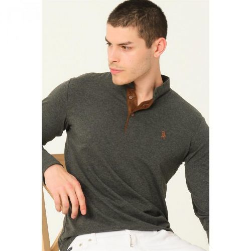 V4009 DEWBERRY MEN'S SWEATSHIRT-ANTHRACITIS