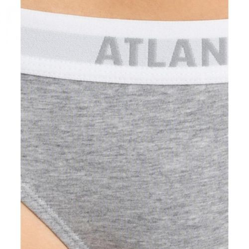 3-PACK Dámské kalhotky ATLANTIC Bikini - žluté/růžové/šedé
