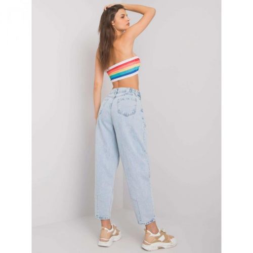 Juney mom's light blue denim jeans