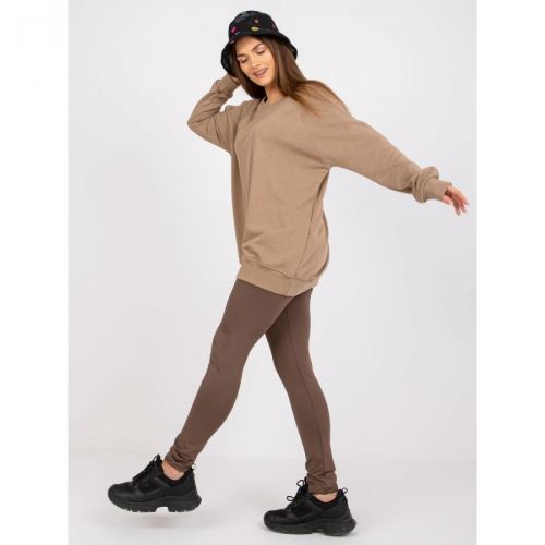 Basic dark beige sweatshirt from Remy