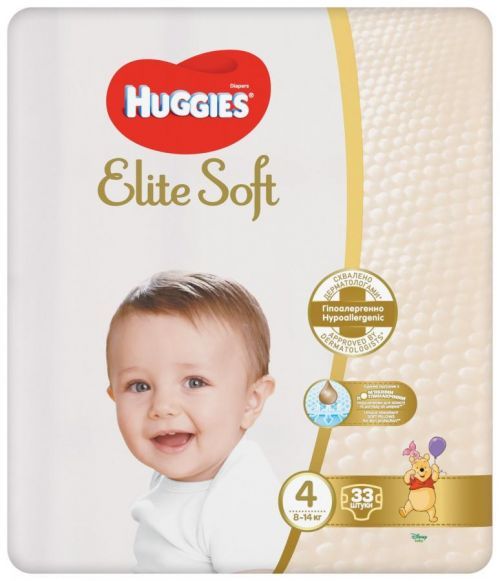 Huggies ® Elite Soft- 4 33 ks