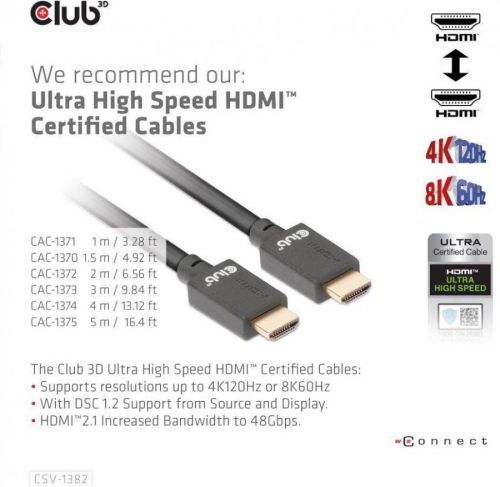 Club 3D Club3D síťový přepínač - Switch, HDMI KVM Switch - Dual HDMI 4K 60Hz (CSV-1382)