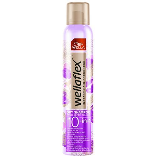 Wella Suchý šampon Wellaflex Wild Berry Touch (Dry Shampoo Hairspray) 180 ml