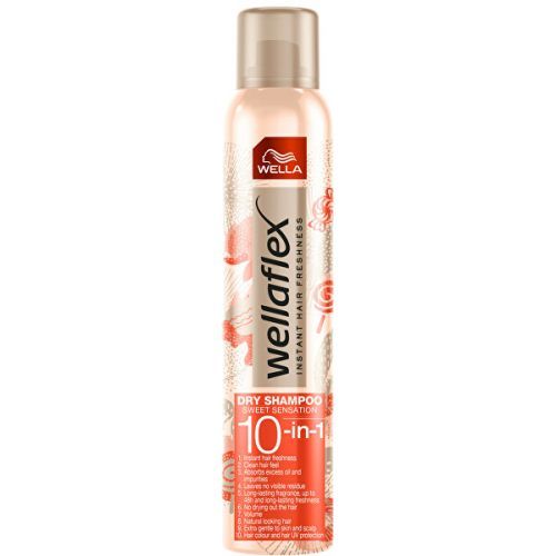 Wella Suchý šampon Wellaflex Sweet Sensation (Dry Shampoo Hairspray) 180 ml