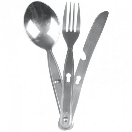 Příborová sada Bo-Camp Cutlery set Barva: stříbrná