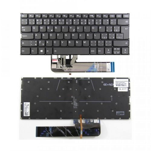 klávesnice Lenovo IdeaPad C340-14 C340-14API C340-14IML C340-14IWL grey CZ/SK podsvit