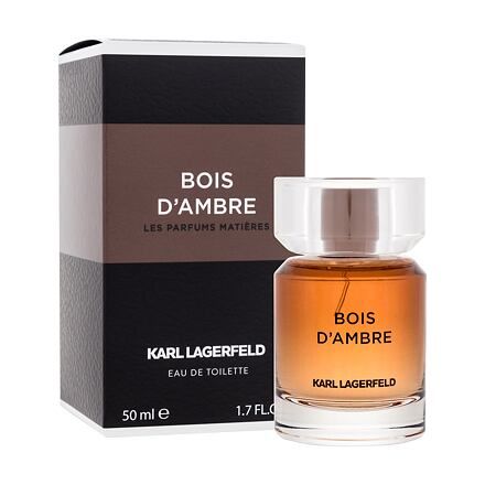 Karl Lagerfeld Les Parfums Matières Bois d'Ambre toaletní voda 50 ml pro muže