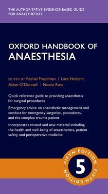 Oxford Handbook of Anaesthesia(Paperback / softback)