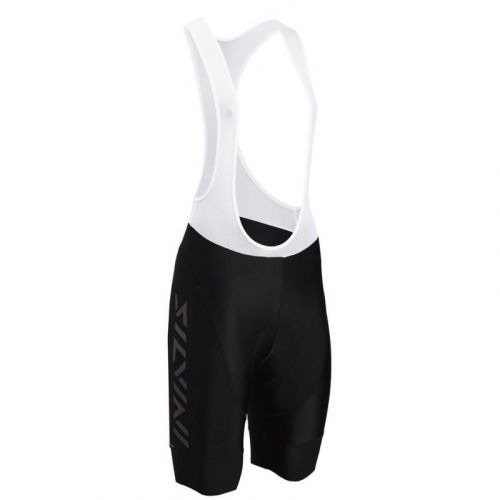 Kraťasy Silvini Suela Bib WP2046 - dámské, elastické, lacl, černá-bílá - velikost 2XL