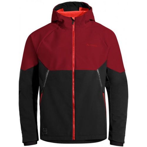 Bunda Vaude Qimsa Softshell - pánská, carmine - Velikost L