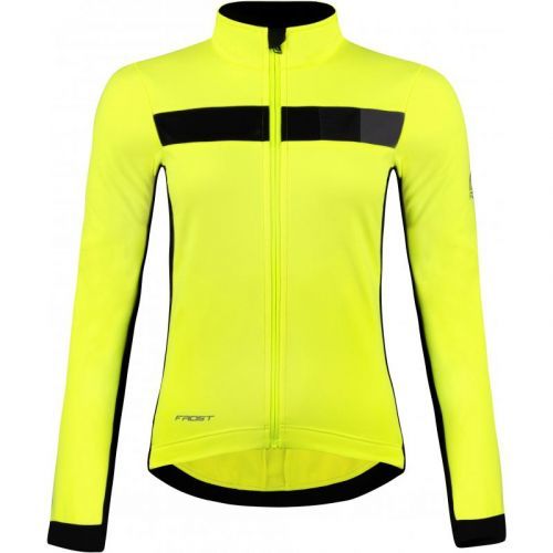 Bunda Force Frost Softshell - pánské, fluo žluto-černá - velikost 3XL