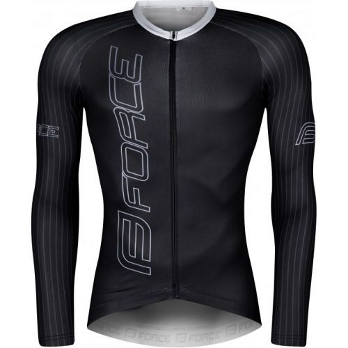 Dres Force Team PRo - dl. rukáv, černo-šedý 9001439 - velikost 3XL