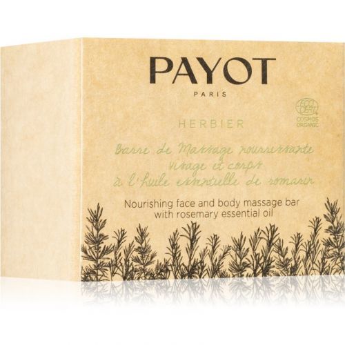 Payot Herbier Nourishing Face and Body Massage Bar přírodní tuhé mýdlo 50 ks