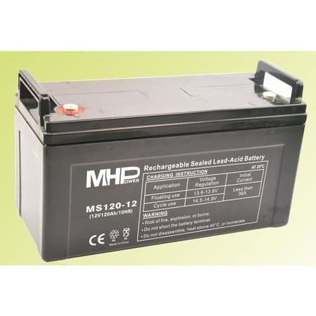 Pb akumulátor MHPower VRLA AGM 12V/120Ah (MS120-12, MS120-12