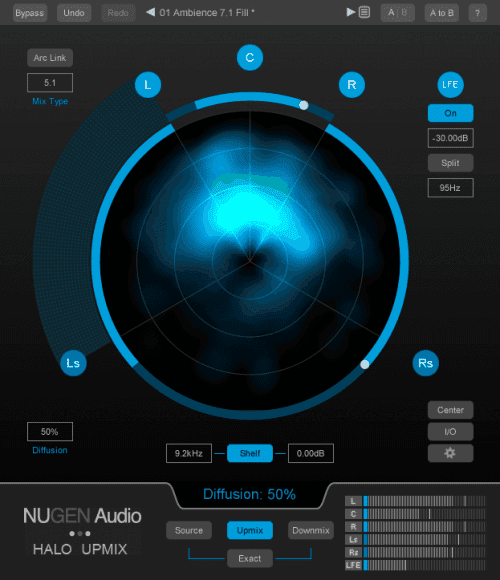 Nugen Audio Halo Upmix (Digitální produkt)