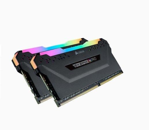 Corsair Vengeance RGB PRO DDR4 16GB (2x8GB) 3600MHz CL18 1.35V XMP 2.0 Black, CMW16GX4M2D3600C18