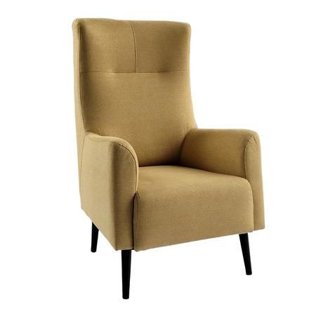 Kondela Křeslo ušák, žlutá/černá, SAMY