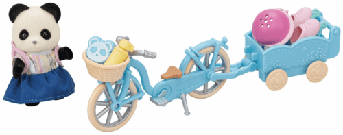 Sylvanian Families Panda a cyklo-bruslařský set