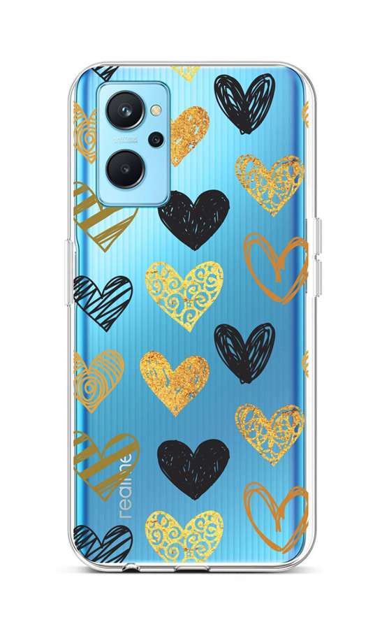Kryt TopQ Realme 9i silikon Srdce 72977