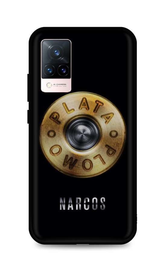 Kryt TopQ Vivo V21 5G silikon Plata O Plomo 72888