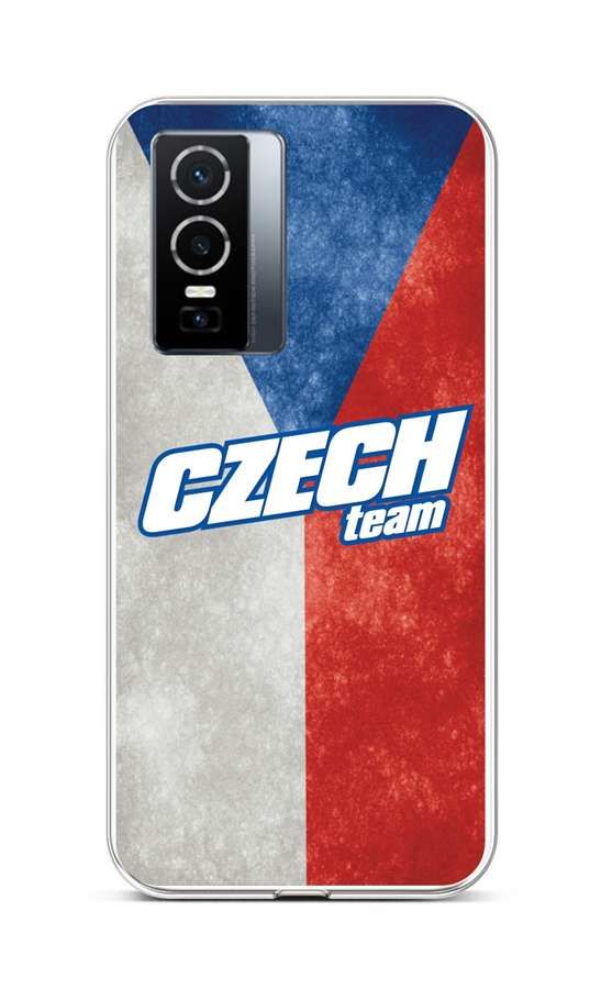 Kryt TopQ Vivo Y76 5G silikon Czech Team 72526