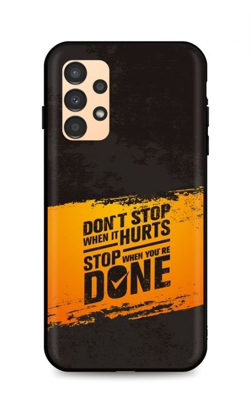 Kryt TopQ Samsung A13 silikon Don't Stop 72174