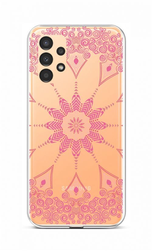 Kryt TopQ Samsung A13 silikon Pink Mandala 72072