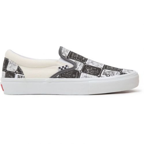 BOTY VANS Skate Slip-On (DANIEL JOHNSTON - šedá - EUR 43