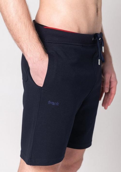 Pánské šortky John Frank JFSH01 L Tm. modrá