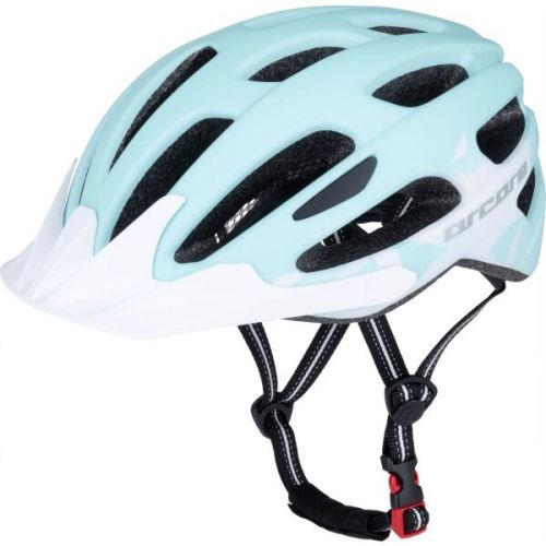 Arcore BENT Cyklistická přilba, Světle zelená,Bílá, velikost (59 - 61)